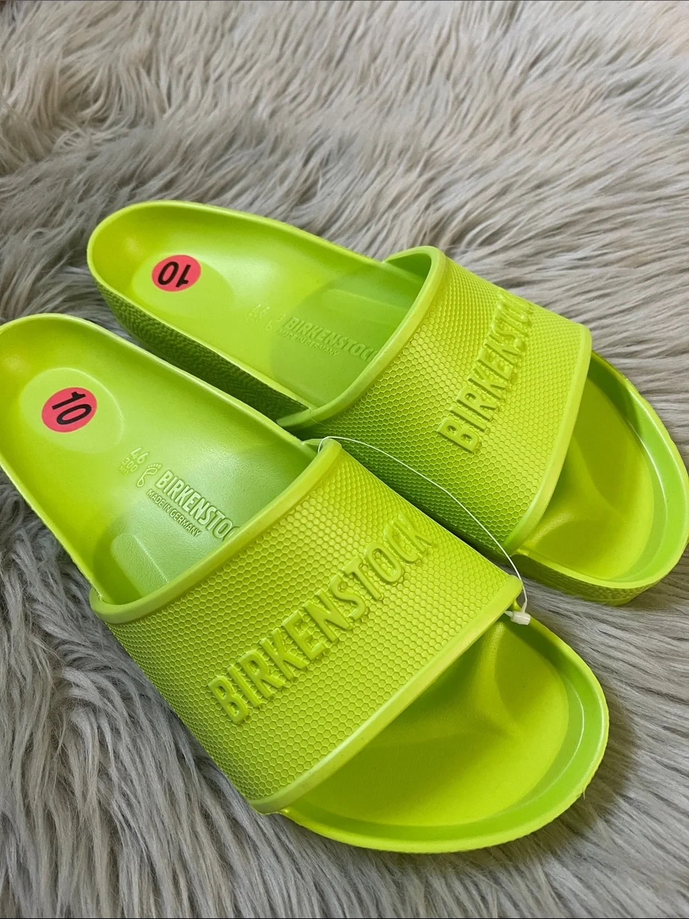 Birkenstock Barbados Neon Slide Sandals Men